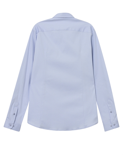 Mos Mosh Gallery - MMGMarco Jersey Skjorte - Light Blue